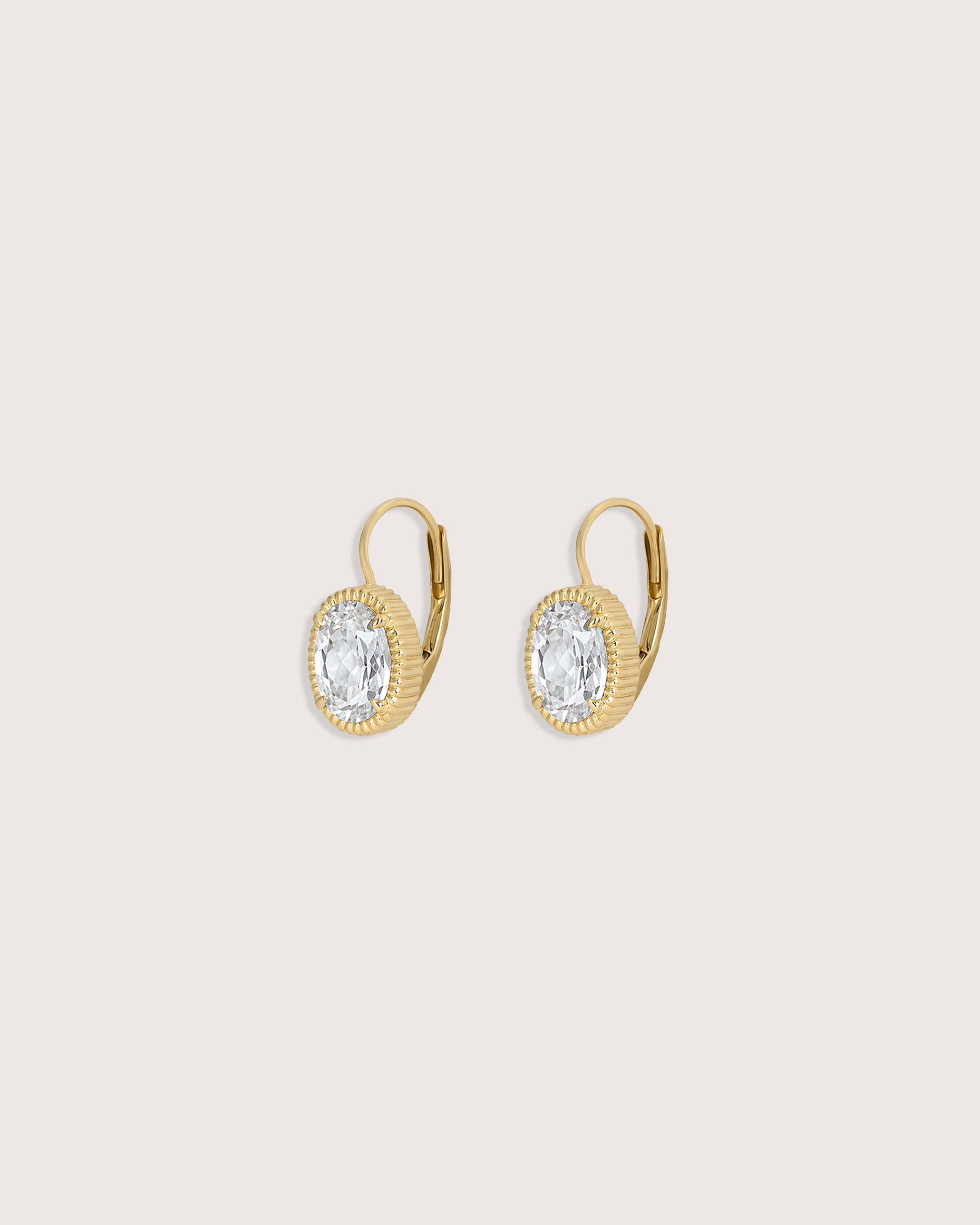 Nora Earrings in Diamond