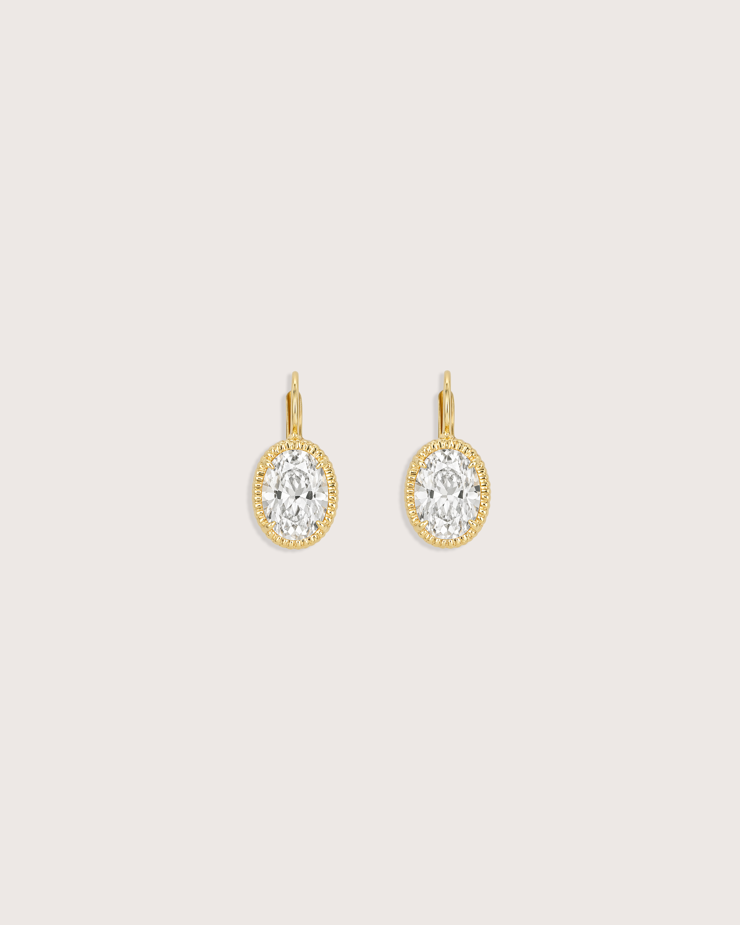 Nora Earrings in Diamond