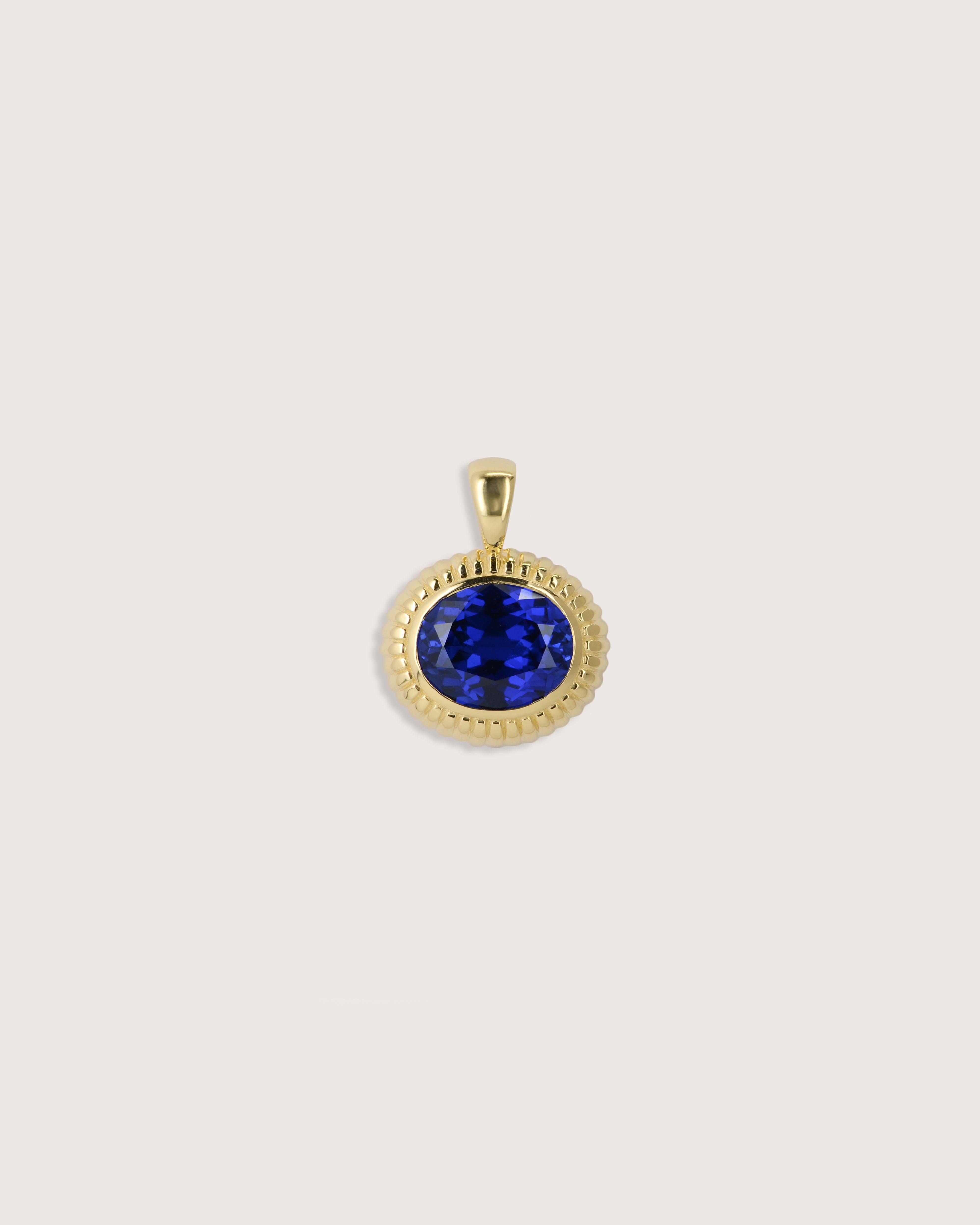 Nora Pendant in Blue Sapphire