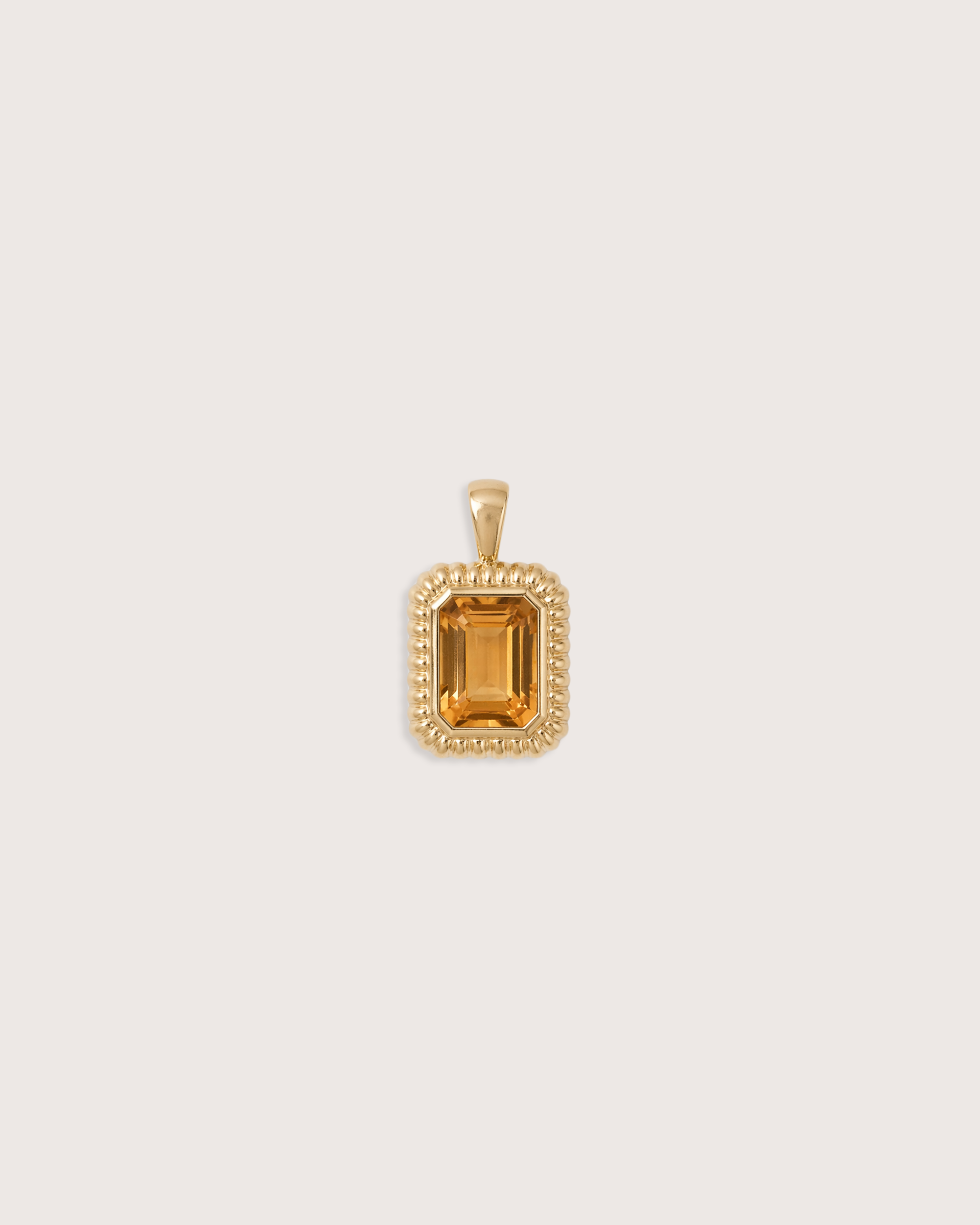 Nora Pendant in Citrine