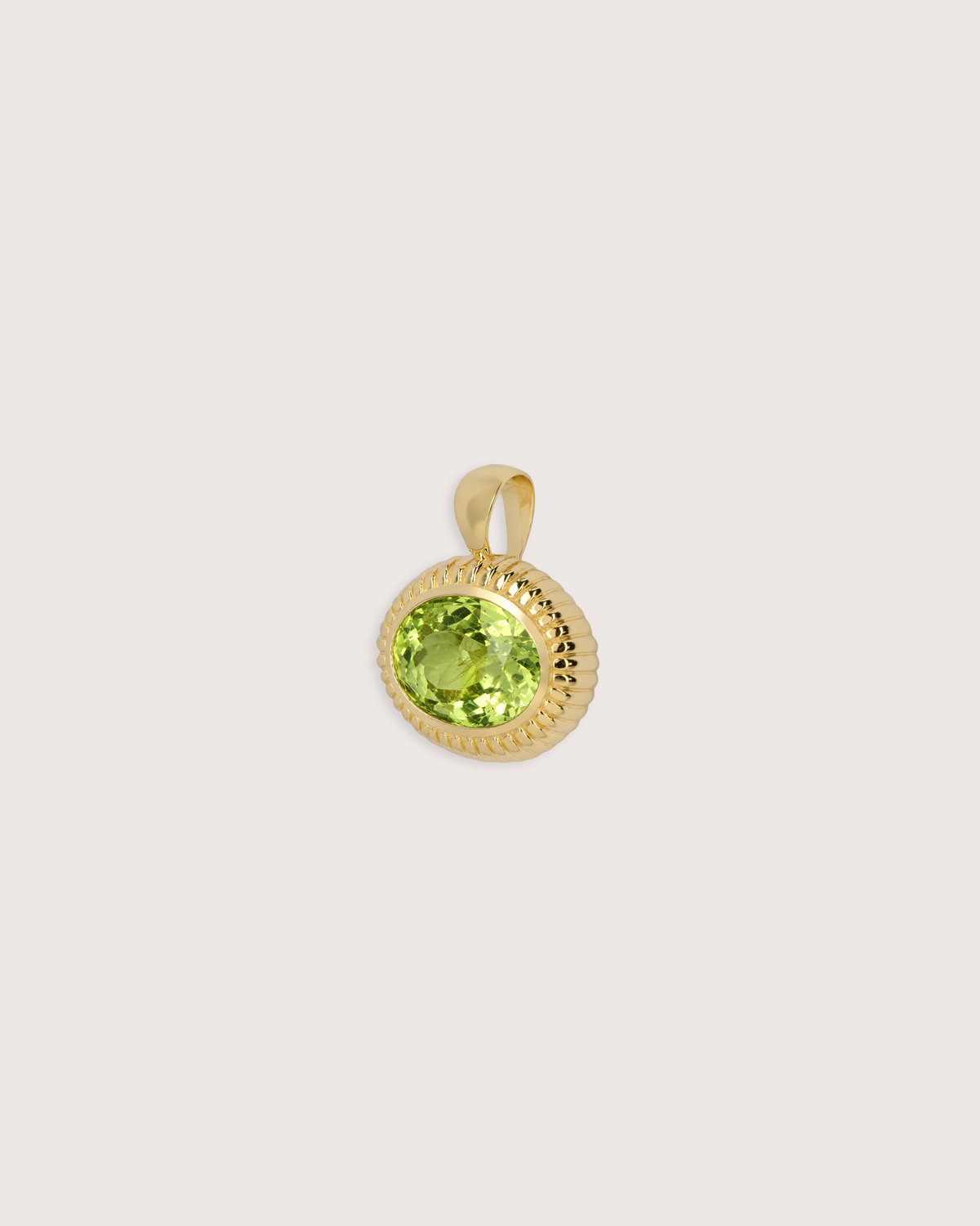 Nora Pendant in Peridot - One of One