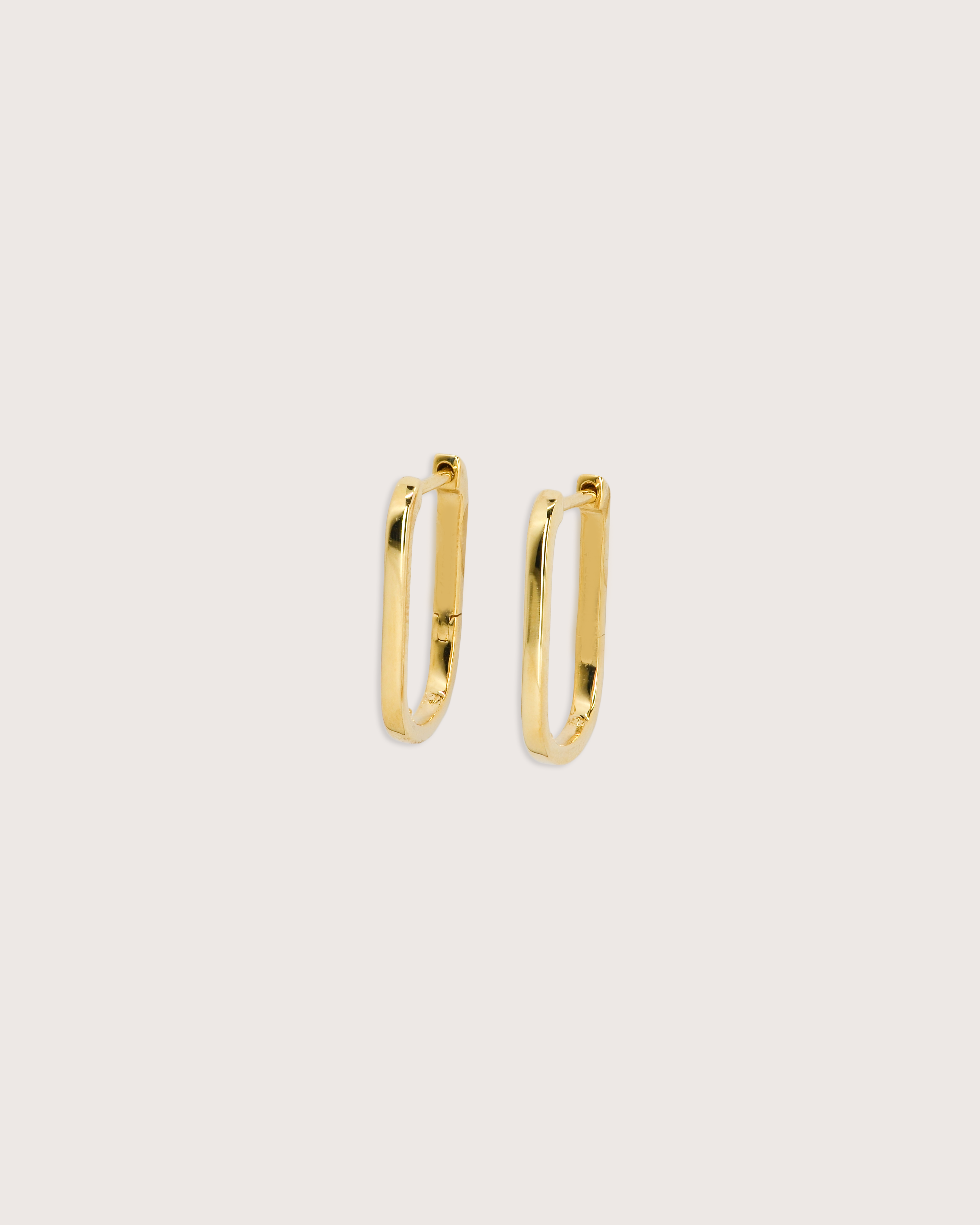 Rectangle Hoop Earrings