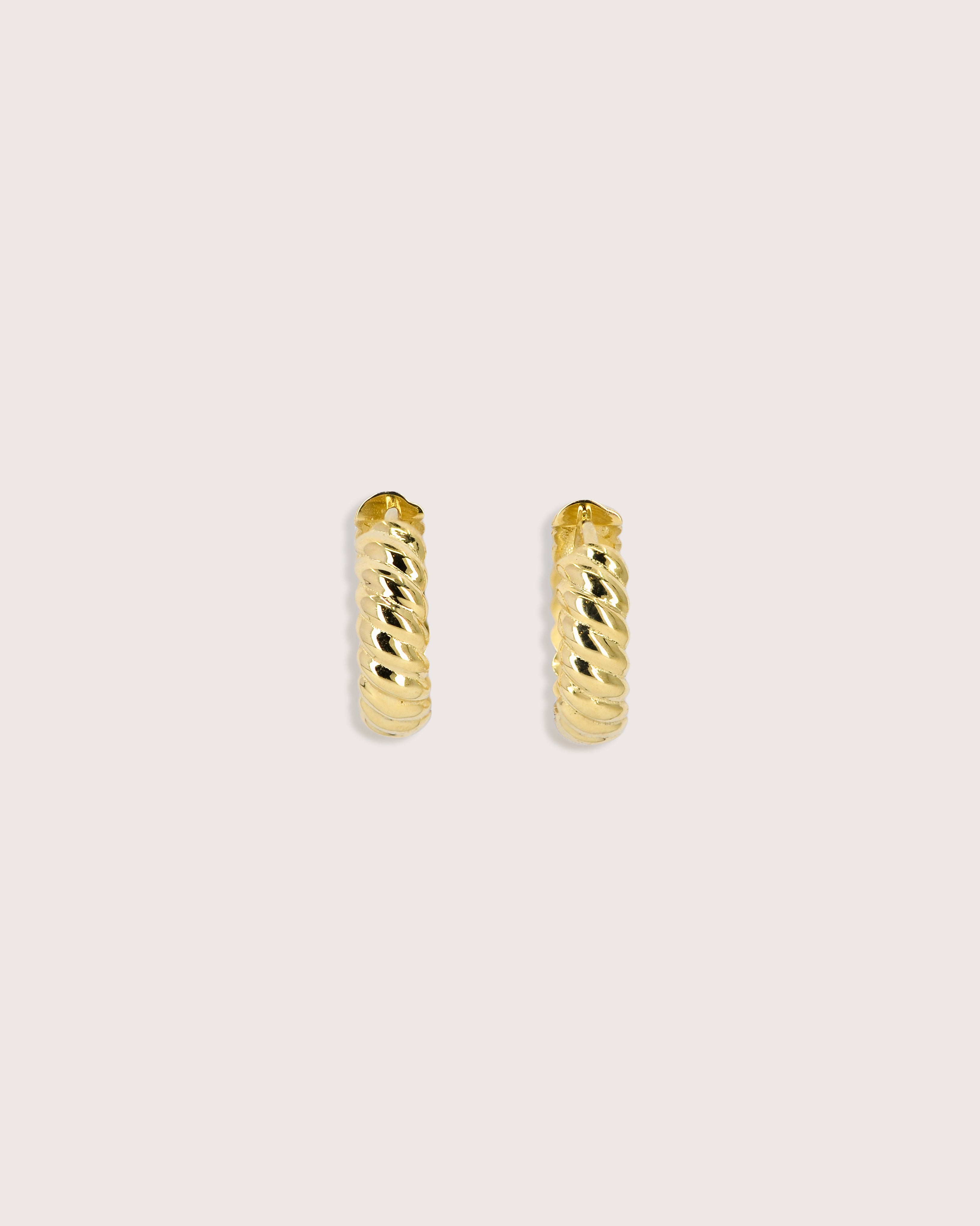Twisted Hoop Earrings