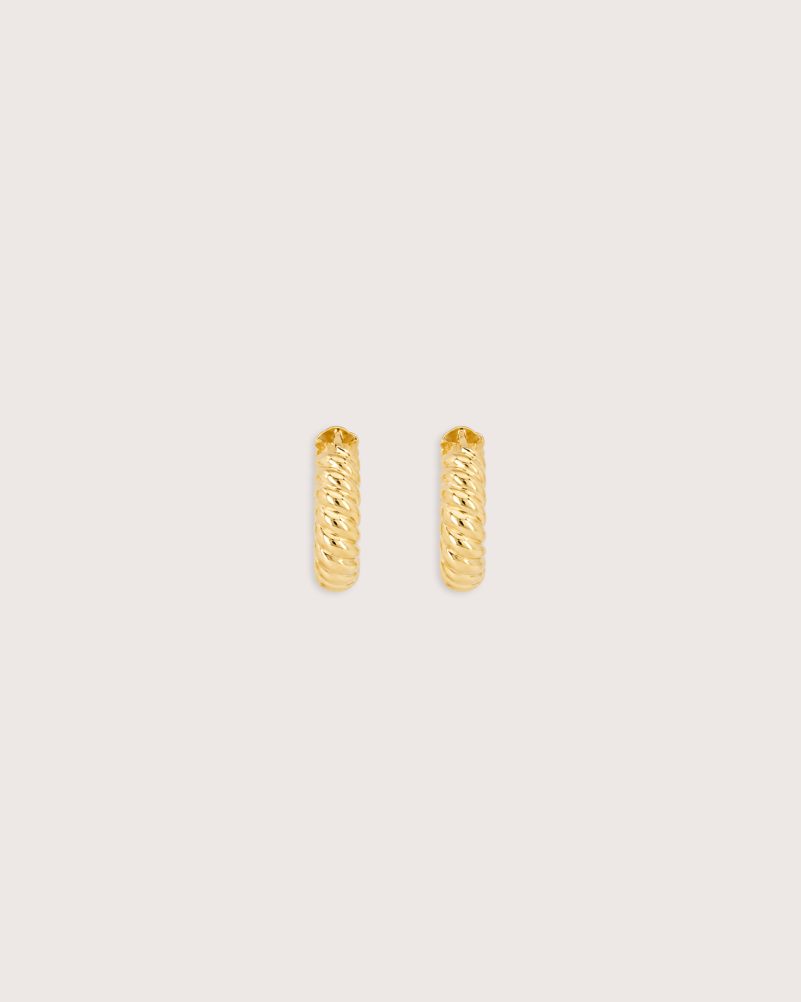 Twisted Hoop Earrings